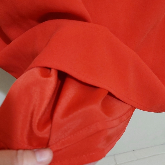 J. Crew Long Sleeve Shift Dress Holiday Red - Picture 5 of 11